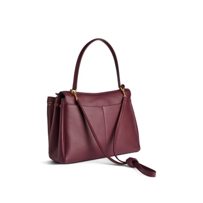 Women's Rodeo Medium Handbag in Burgundy