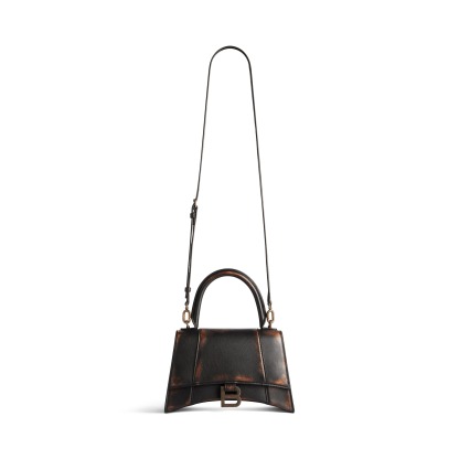 Women's Hourglass Small Handbag Used Effect