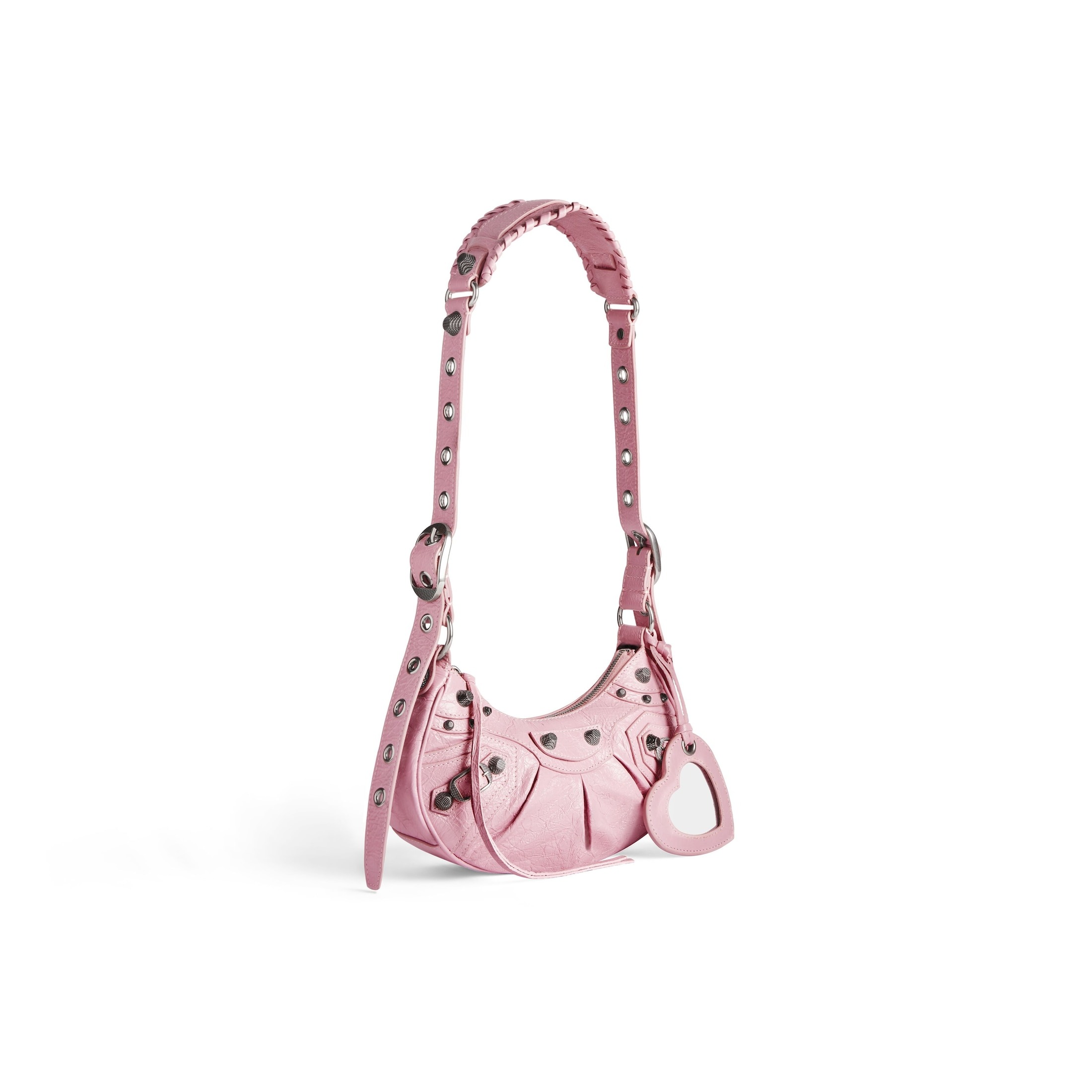 Women's Le Cagole Xs Shoulder Bag in Light Pink