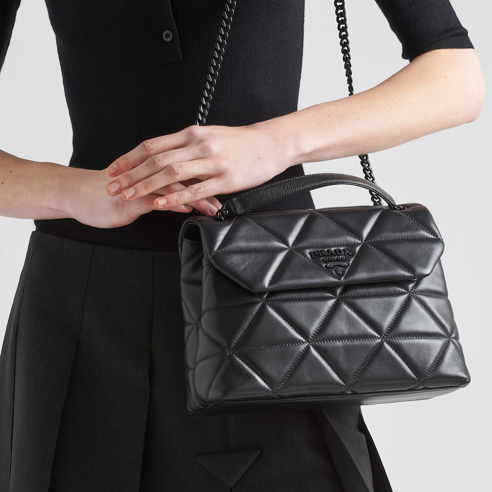 Large nappa Leather  Spectrum Bag