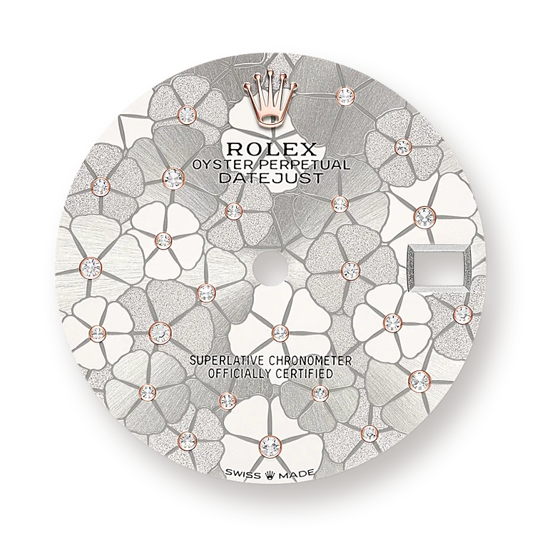 Datejust 31mm, Oystersteel and 18k Everose Gold and Diamonds, Ref# 278241-0031