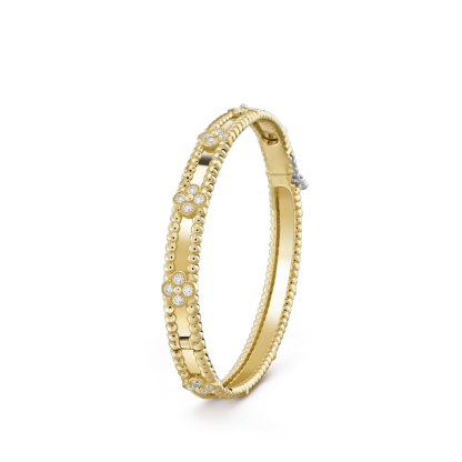 Perlee sweet clovers bracelet, extra small model