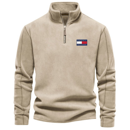 Polar Fleece 7559 navy zip-neck sweatshirtPolar Fleece 7559 navy zip-neck sweatshirt