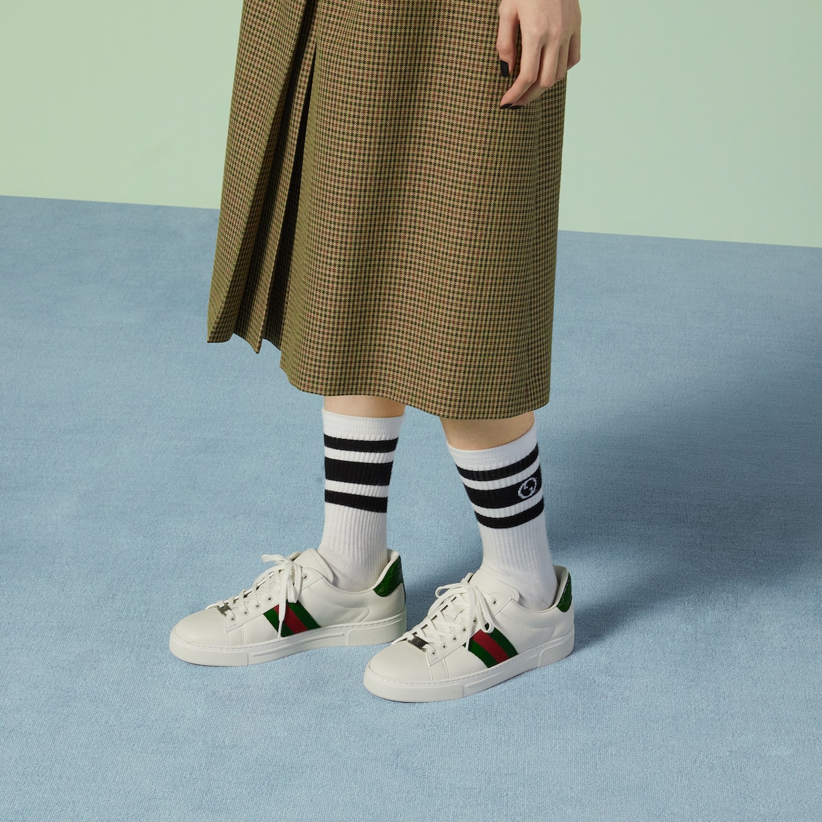 WOMEN'S ACE SNEAKER WITH WEB