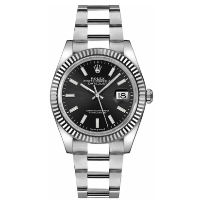 Datejust 36 Black Index Oyster Unisex Watch 126234-0016