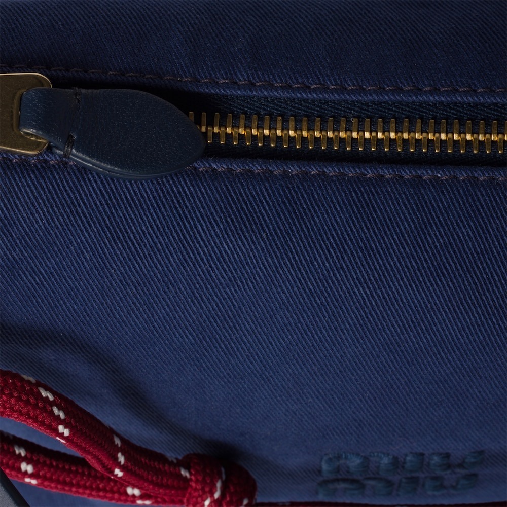 Gabardine pouch