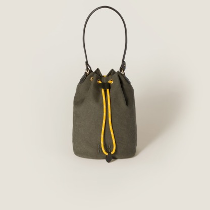 Gabardine pouch