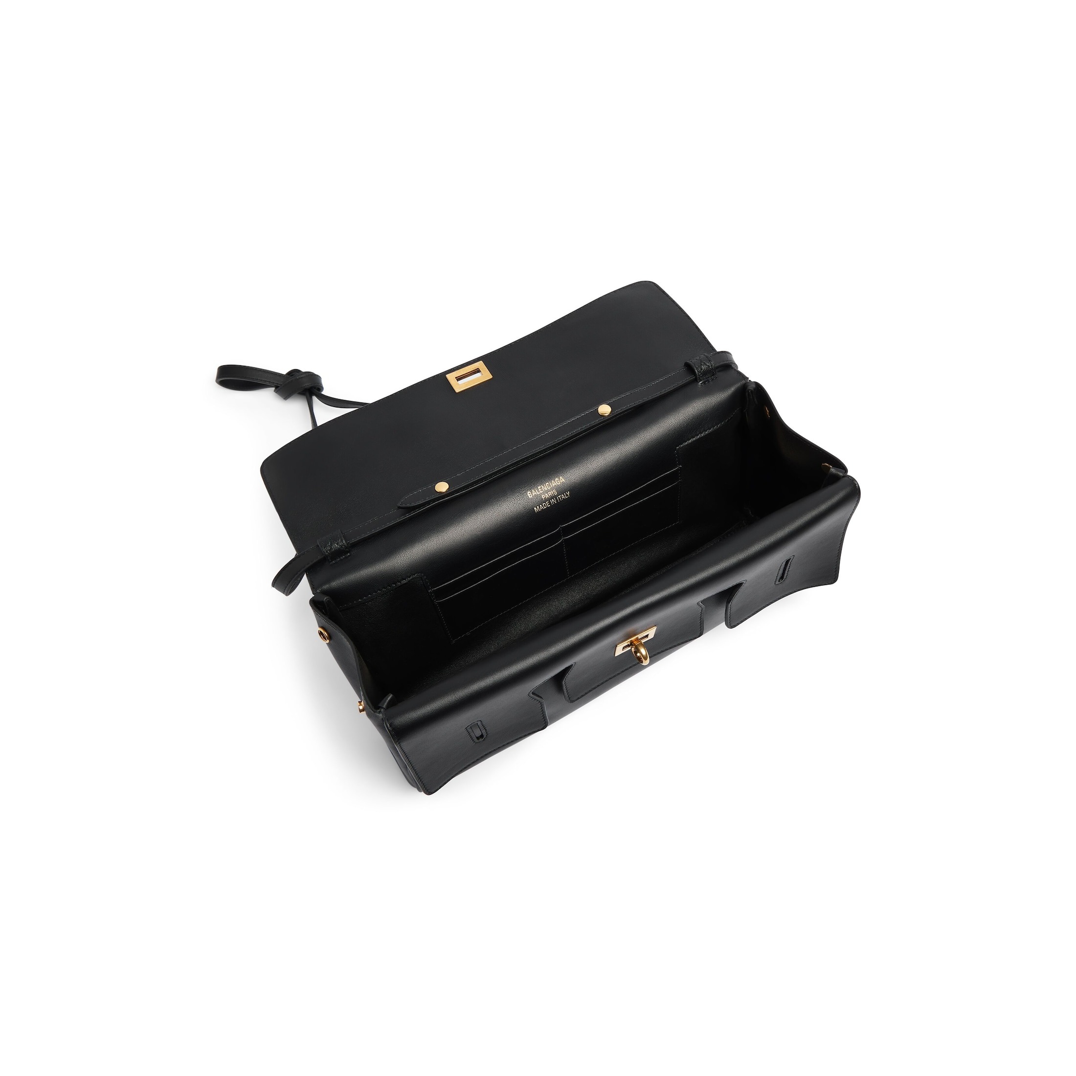 Women's Bel Air Small Clutch On Strap in Black