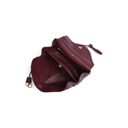 Women's Rodeo Medium Handbag in Burgundy