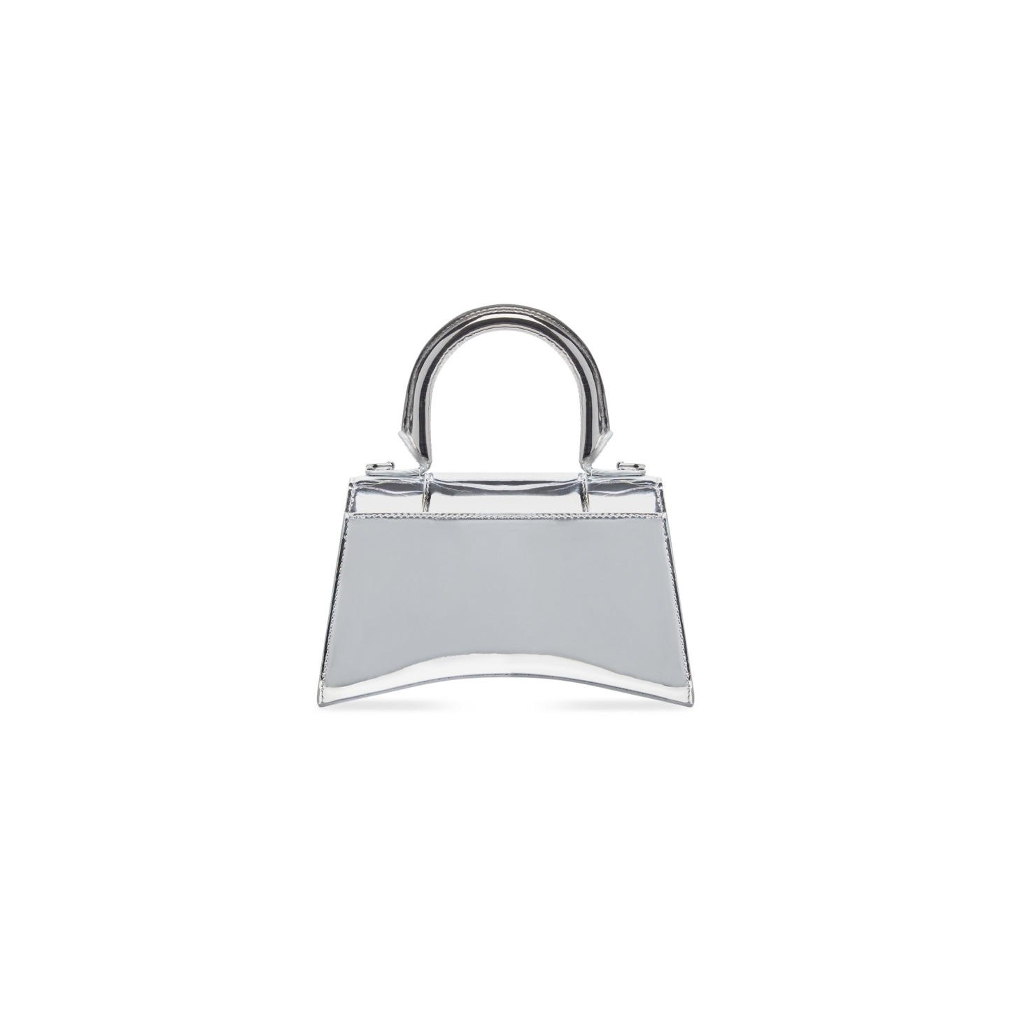 Women's Hourglass Xs Handbag Mirror Effect in Silver
