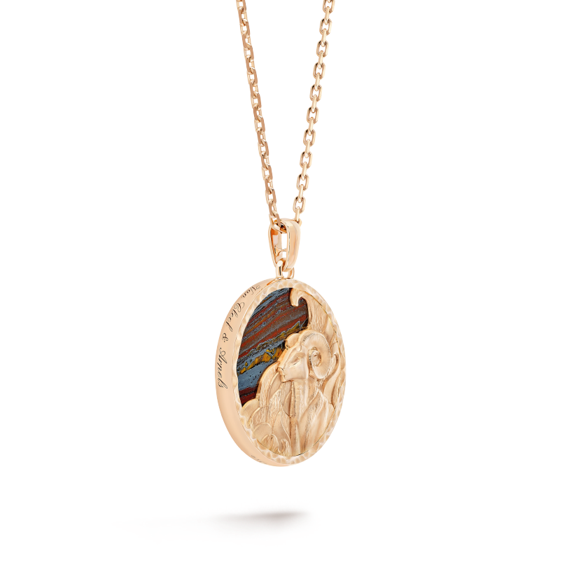 Zodiaque long necklace Arietis (Aries)