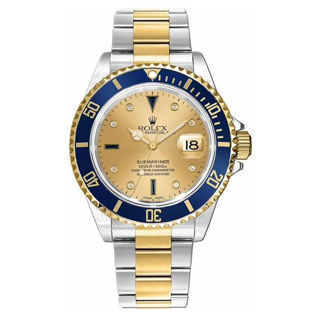 Submariner Date Serti Dial Men's Watch 16613