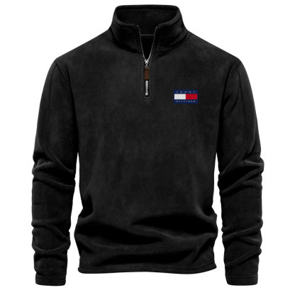 Polar Fleece 7559 navy zip-neck sweatshirtPolar Fleece 7559 navy zip-neck sweatshirt