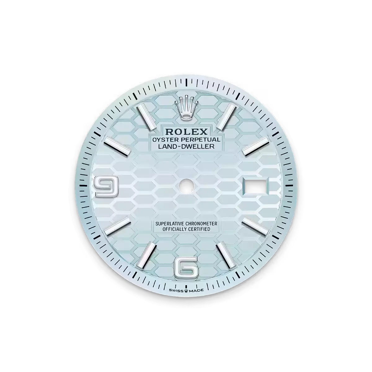 Land-Dweller 40, Oyster, 40 mm, platinum  Reference 127336