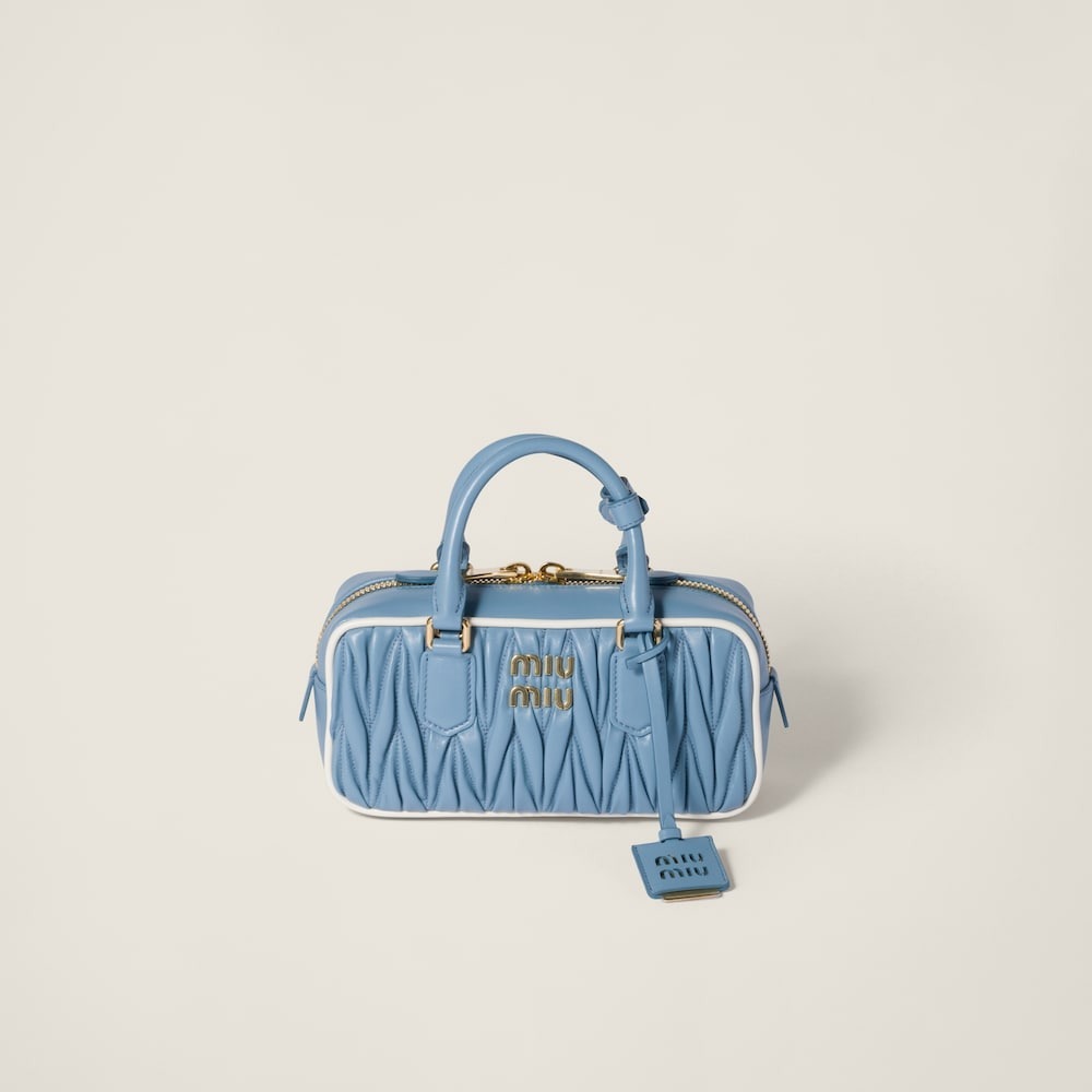 Arcadie matelassé nappa leather bag