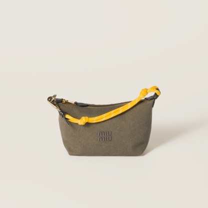 Gabardine pouch
