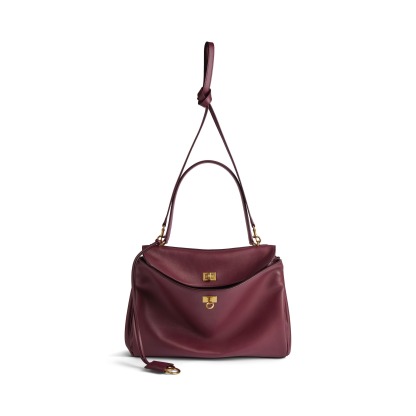 Women's Rodeo Medium Handbag in Burgundy