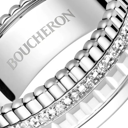 QUATRE DOUBLE WHITE EDITION SMALL RING
