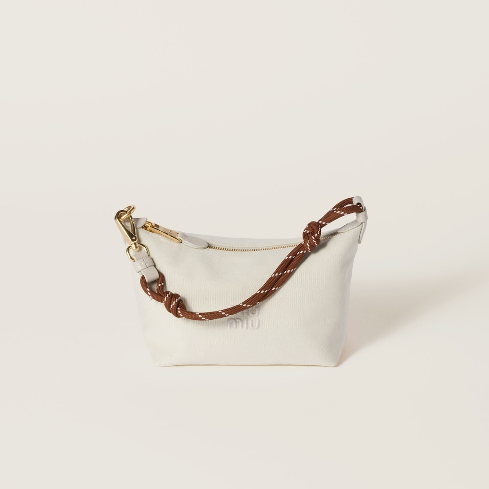 Gabardine pouch
