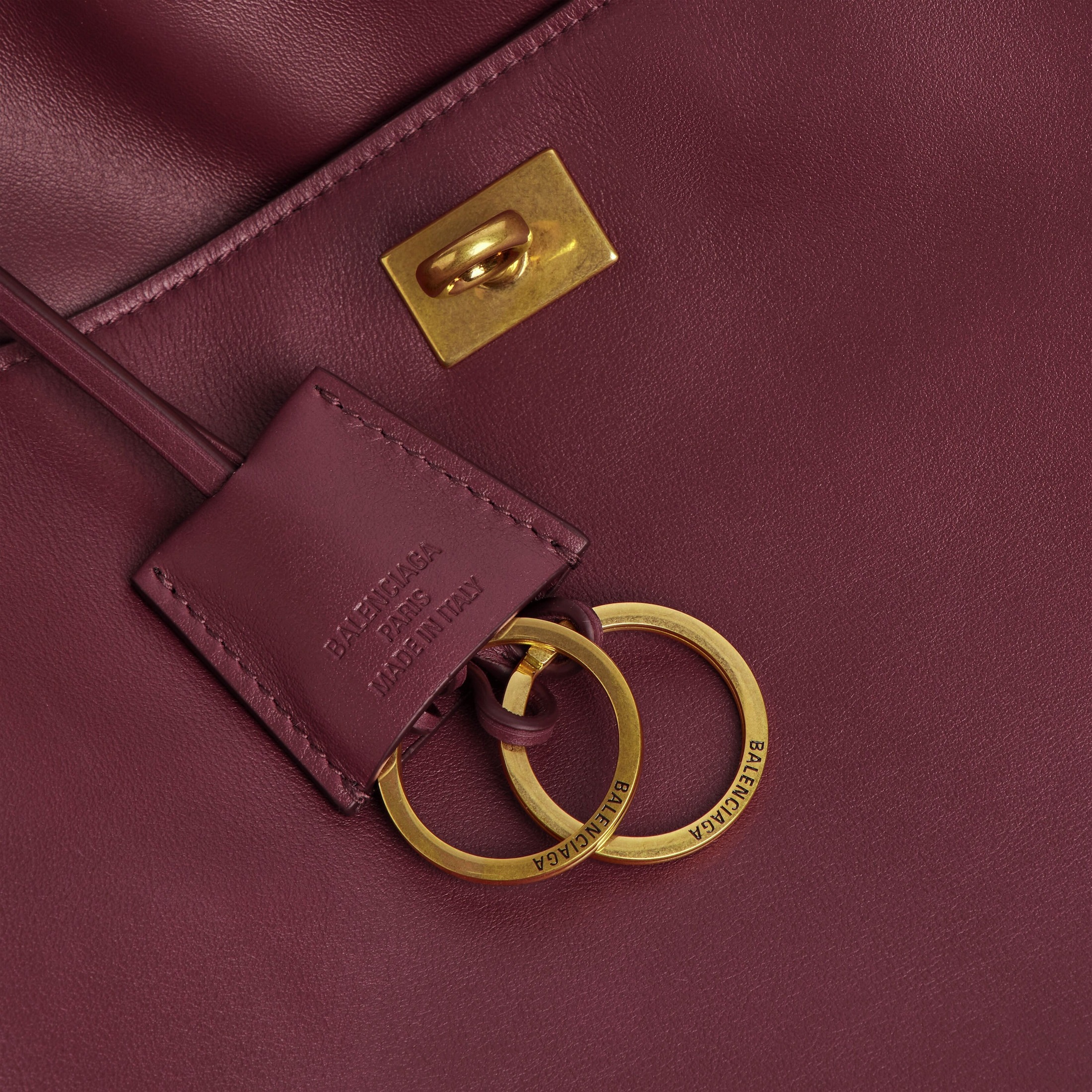 Women's Rodeo Medium Handbag in Burgundy