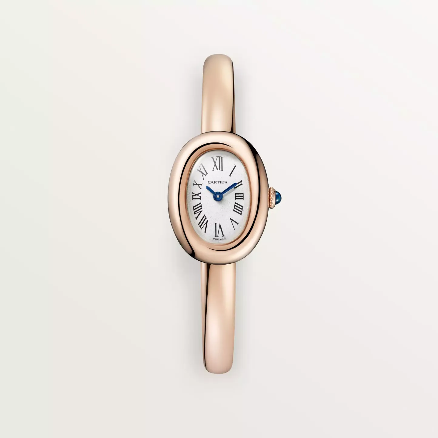 BAIGNOIRE WATCH, Mini Model, Rose Gold, Size 15 - 17