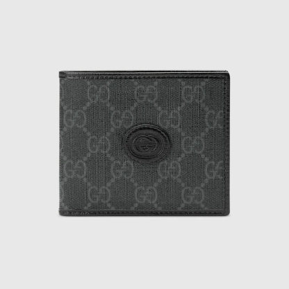 WALLET WITH INTERLOCKING G