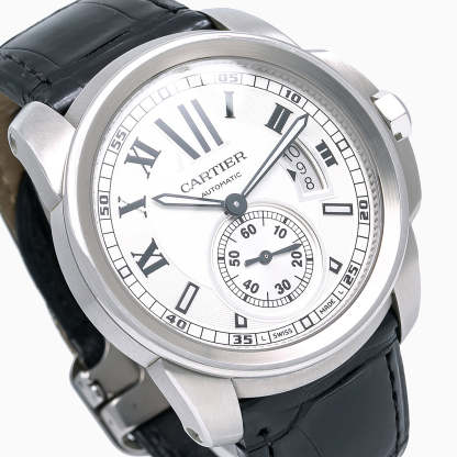 CARTIER CALIBRE DE CARTIER W7100037 42MM SILVER DIAL