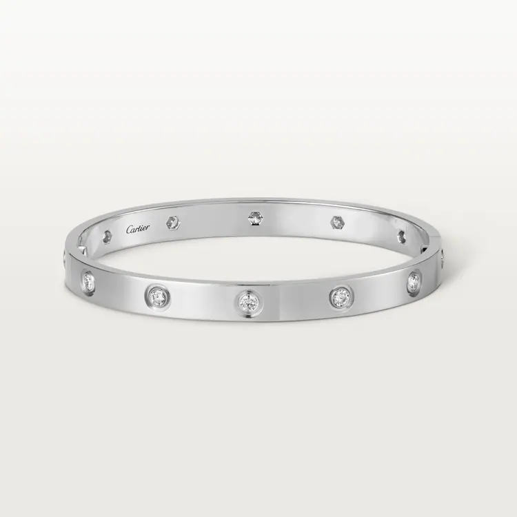 LOVE BRACELET, 10 DIAMONDS