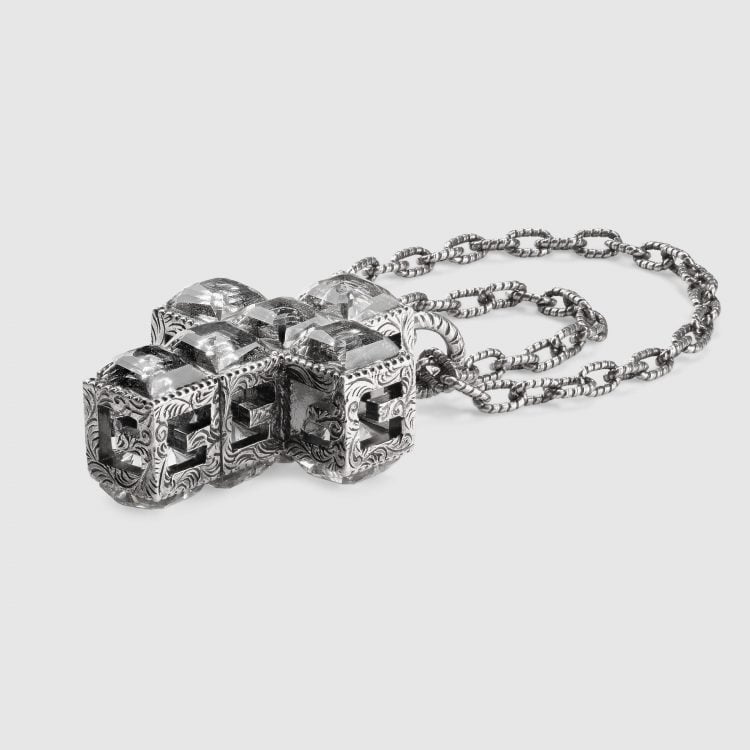 NECKLACE WITH G QUADRO