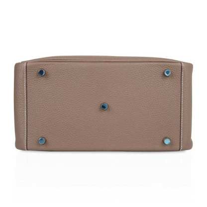 Lindy 30 Bag Coveted Etoupe Clemence Leather Palladium