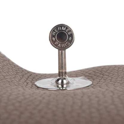 Lindy 30 Bag Coveted Etoupe Clemence Leather Palladium