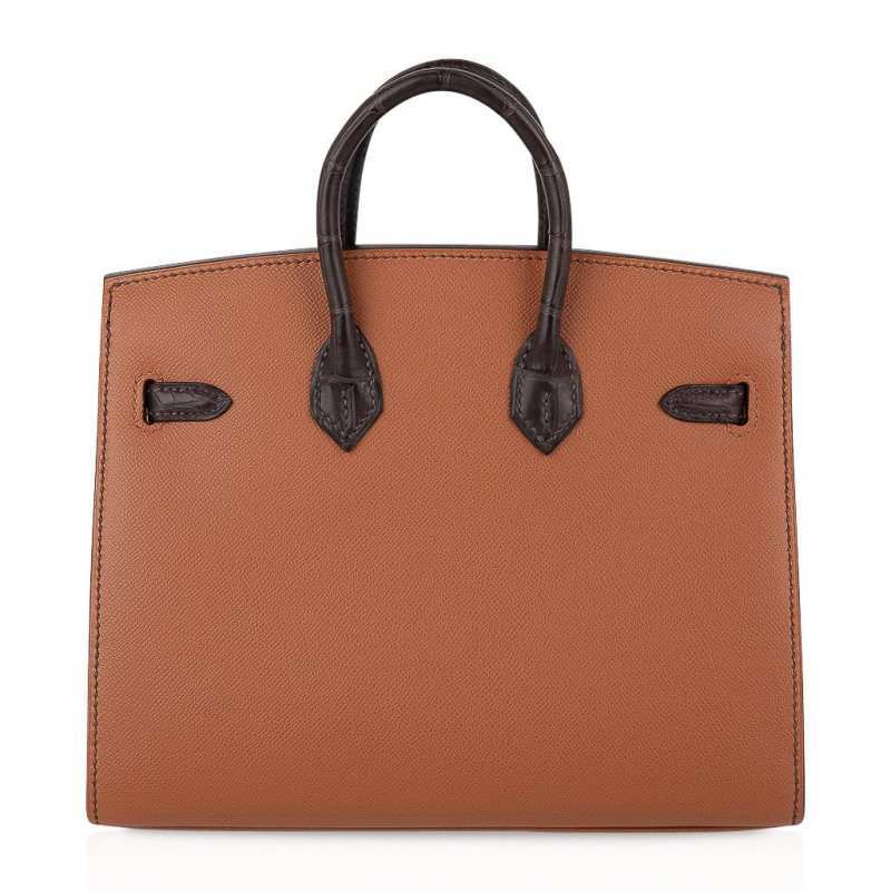 Birkin 20 Sellier Limited Edition Faubourg Bag with Palladium Hardware