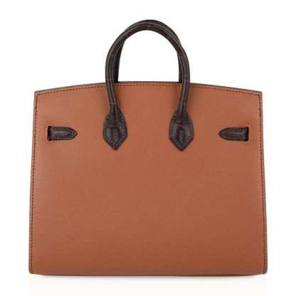 Birkin 20 Sellier Limited Edition Faubourg Bag with Palladium Hardware