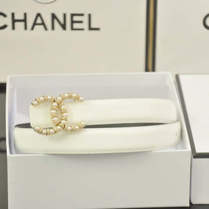 6 color luxury double C pearl rhinestone belt