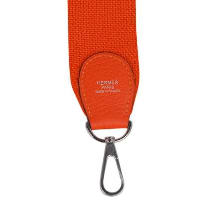 Evelyne PM Bag Feu Orange Palladium Hardware Clemence Leather