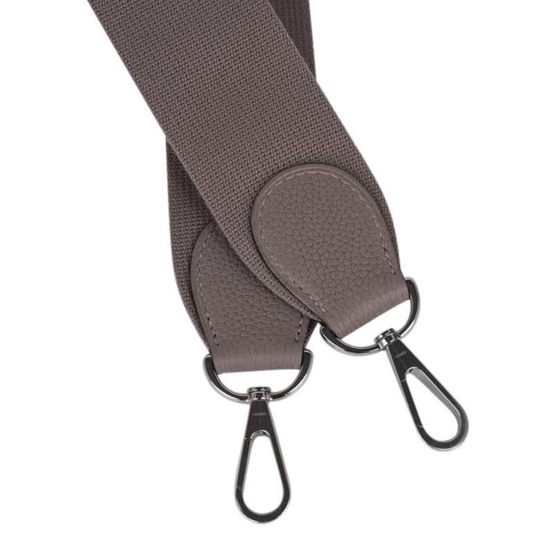 Evelyne PM Bag Gris Asphalte Palladium Hardware New w/Box