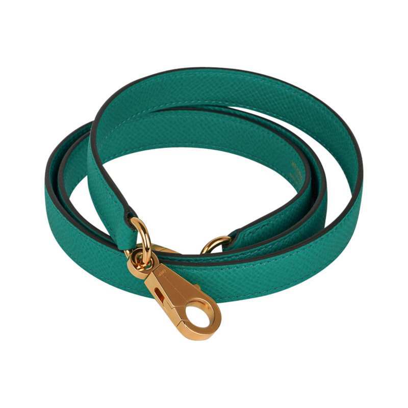 Kelly 25 Sellier Bag Jade Epsom Leather with Gold Hardware