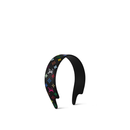 x TM Monogram Multicolor LV Outline Headband