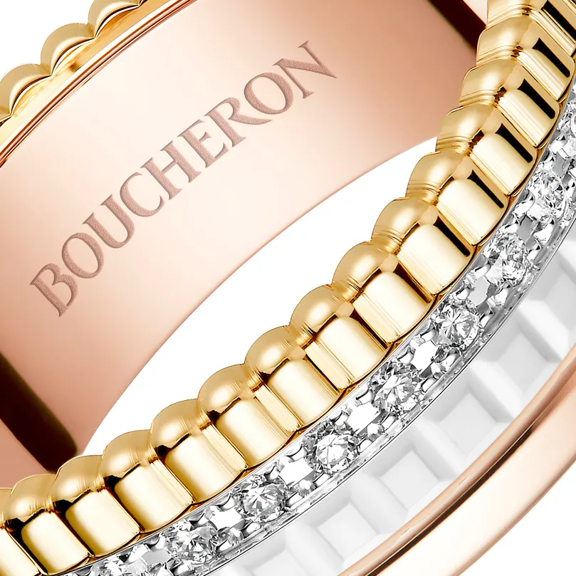 QUATRE WHITE EDITION SMALL RING