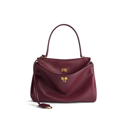 Women's Rodeo Medium Handbag in Burgundy