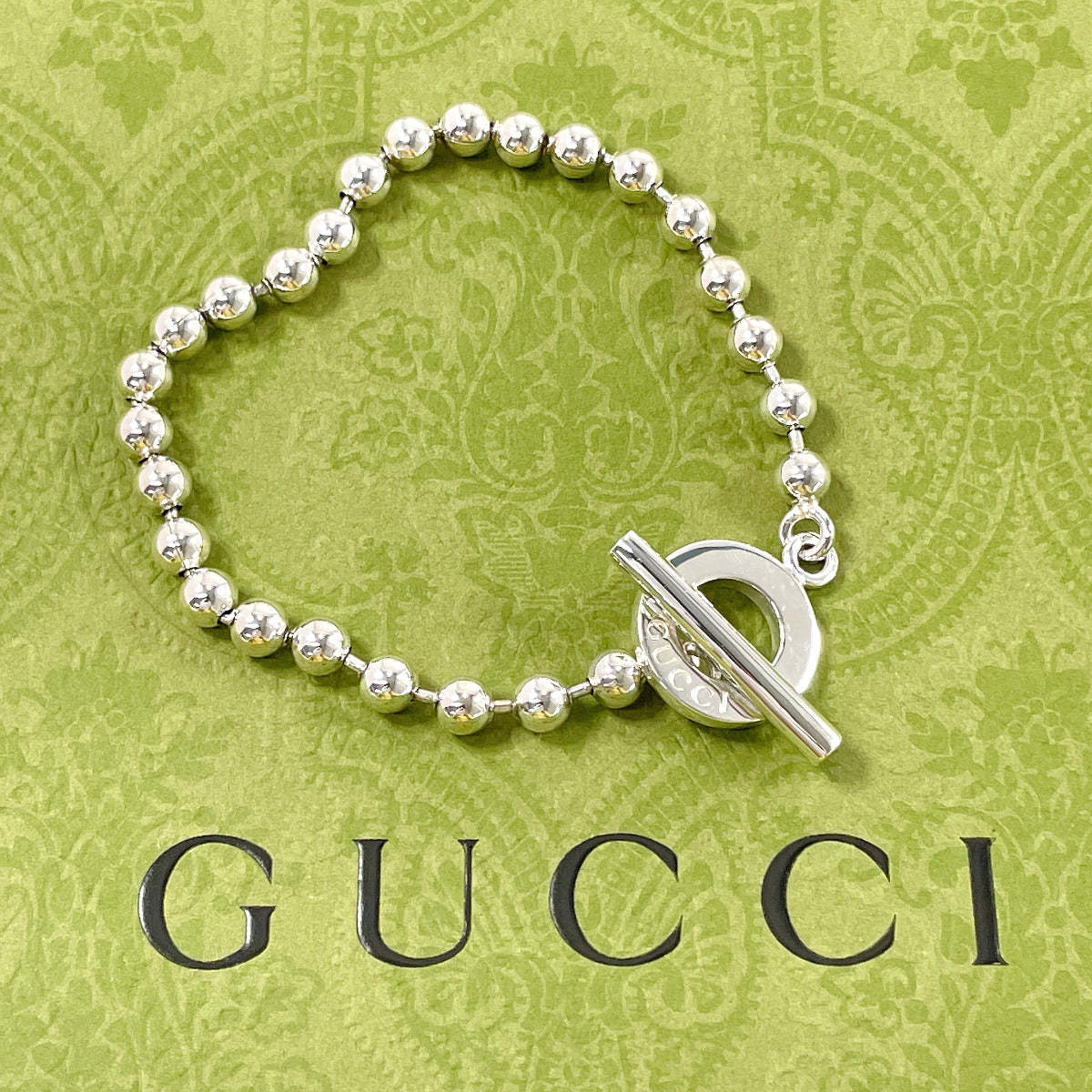 Theatrical bracelet Ball Chain Silver Unisex