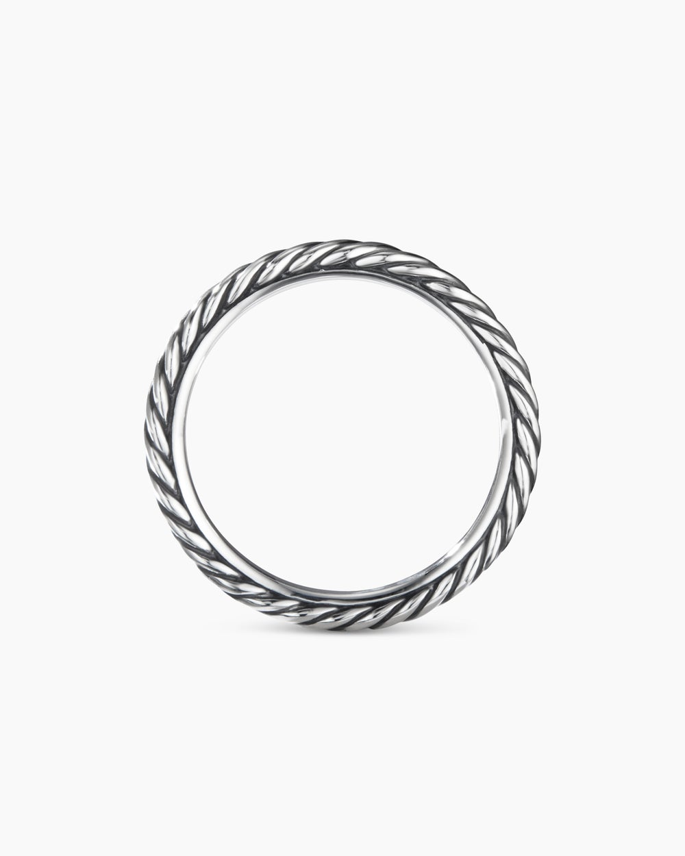 Cable Collectibles庐 Stack Ring Sterling Silver, 3mm