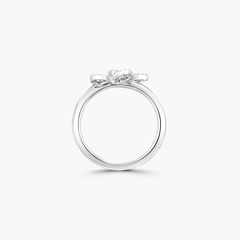 Mini Butterfly Silhouette Diamond Ring