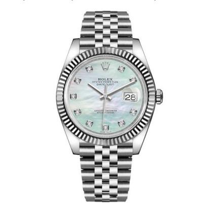 Datejust 41 Diamond Mother of Pearl Men's Watch 126334-0020