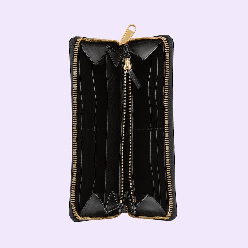 MATELASSE ZIP-AROUND WALLET