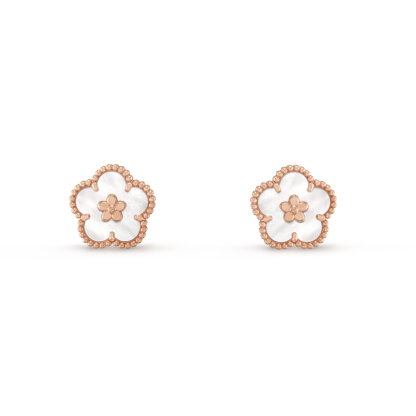 Lucky Spring earrings, plum blossom