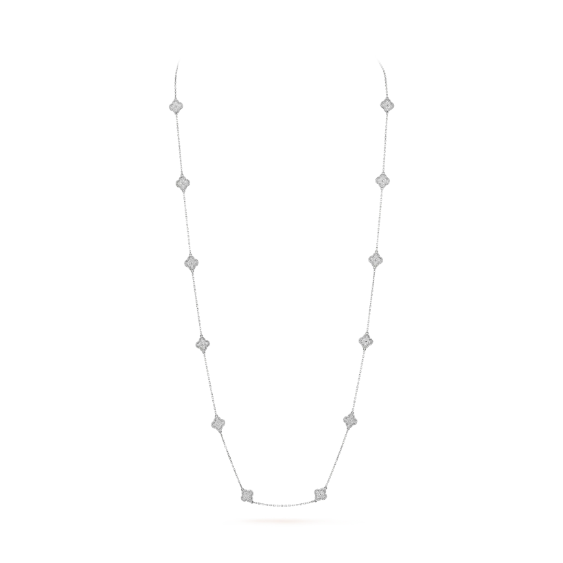Sweet Alhambra long necklace, 16 motifs