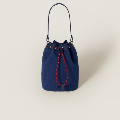 Gabardine pouch