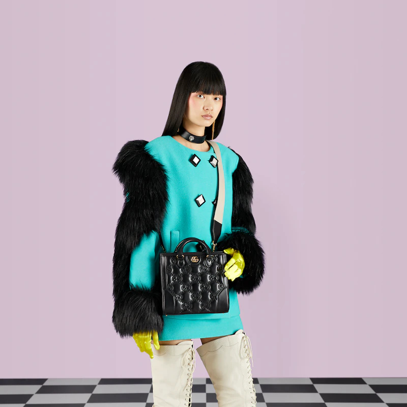 MATELASSE MINI TOP HANDLE BAG