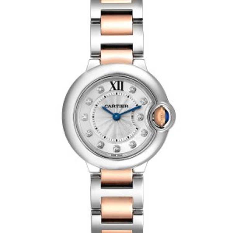 36MM CARTIER BALLON BLEU ROSE GOLD WATCH